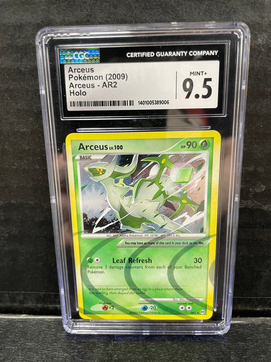 Pokemon Arceus AR2 2009 CGC 9.5