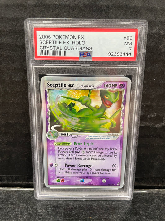 Pokemon Sceptile ex 96/100 2006 PSA 7