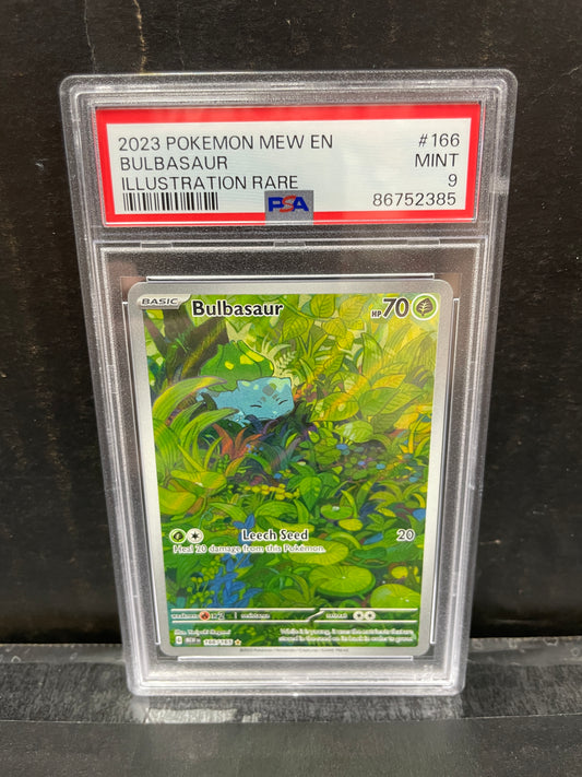 Pokemon Bulbasaur 166/165 2023 151 PSA 9