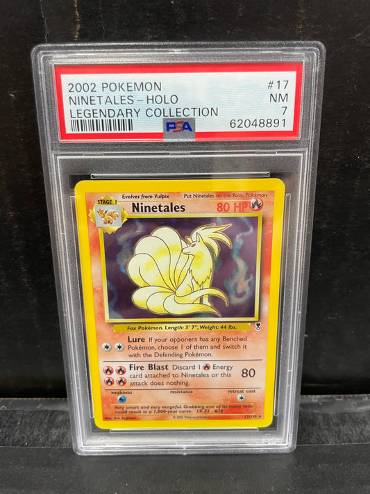 Pokemon Ninetales 17/110 2022 Legendary PSA 7