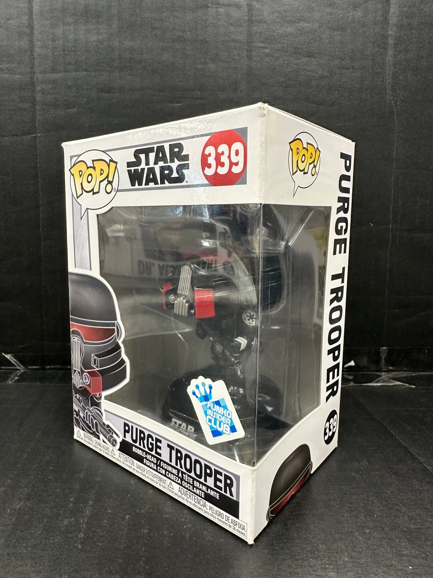 Funko Pop! Star Wars Purge Trooper 339 Funko Insider Exclusive (Grade B)