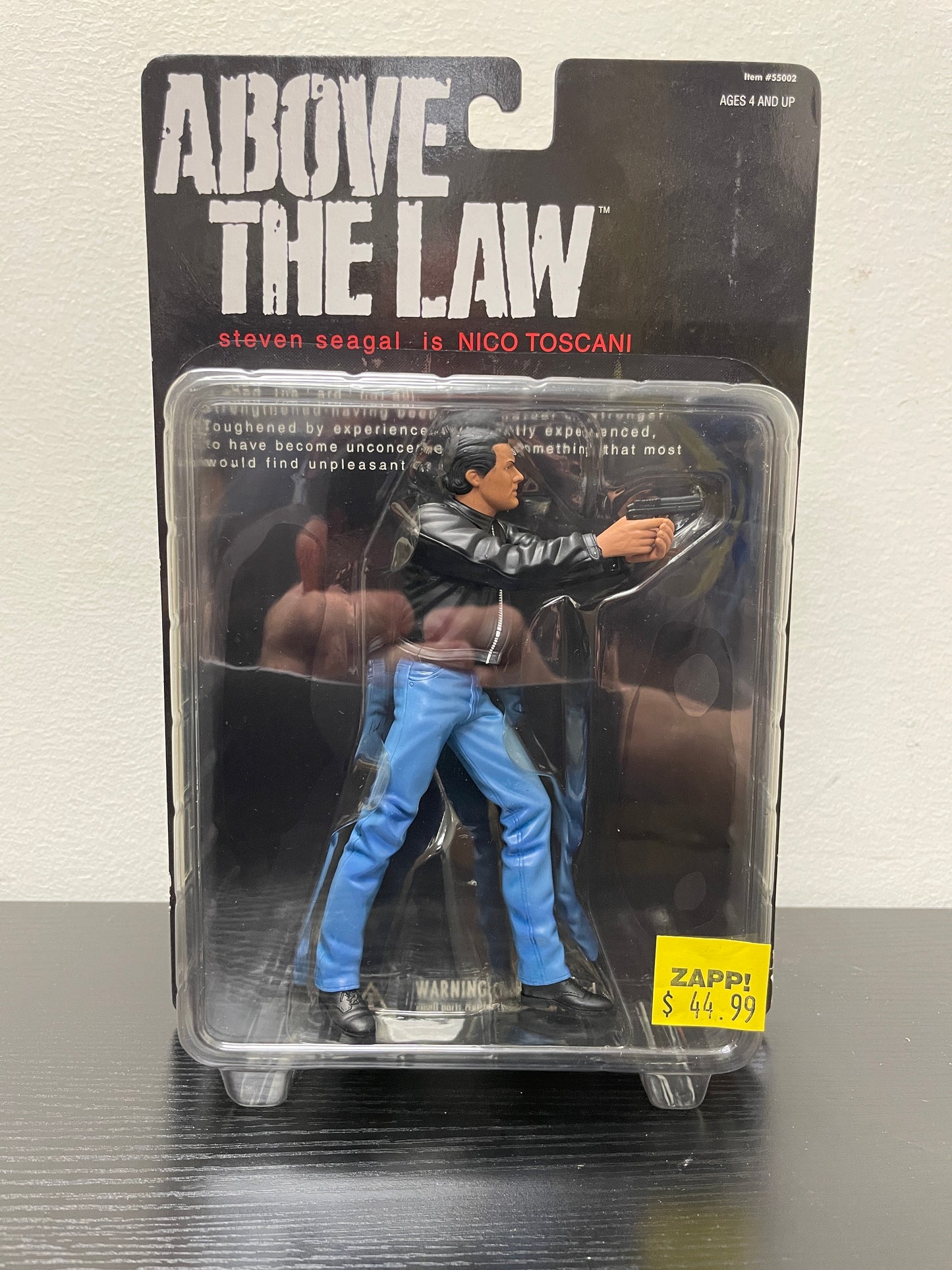 Above the Law Steven Seagal is Nico Toscani Action Figure N2Toys