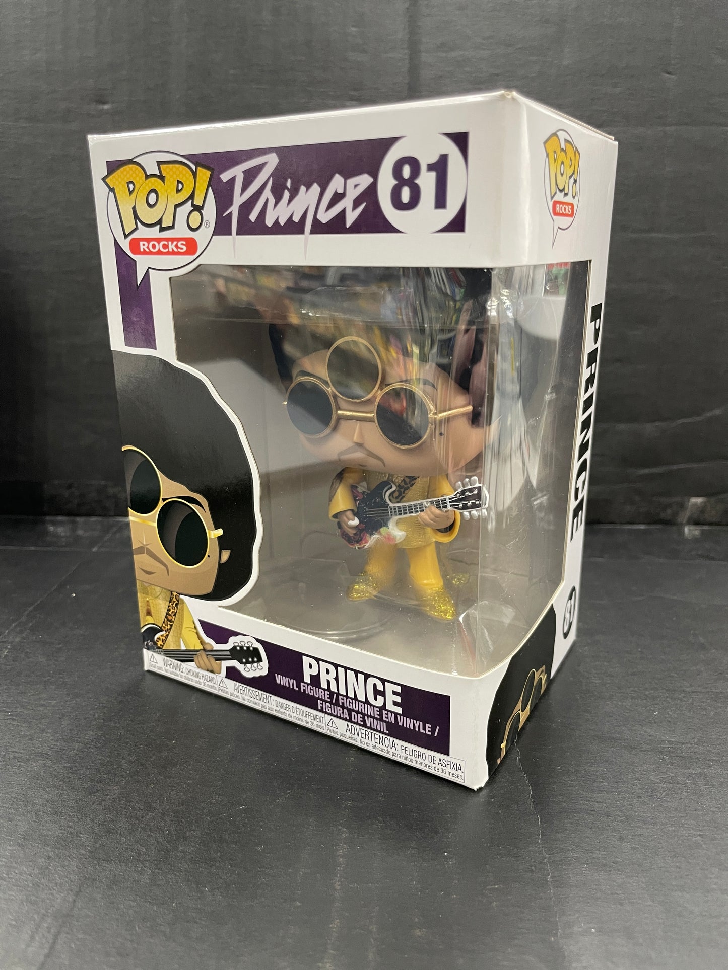 Funko Pop! Rocks Prince 81 (Grade A-)