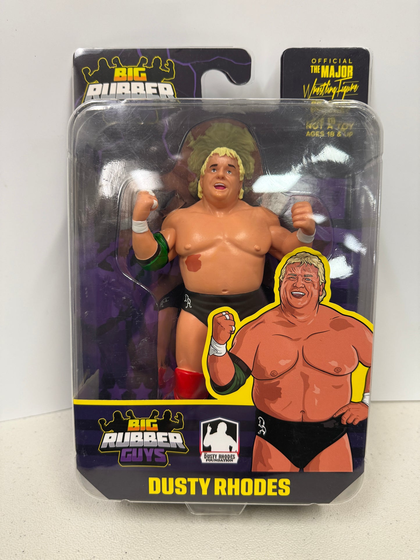 Major Wrestling Figure Podcast Big Rubber Guys Dusty Rhodes