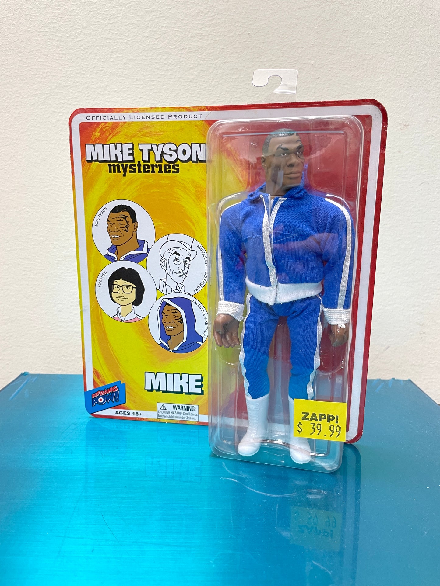 Mike Tyson Mysteries Mego Style Cloth Figure