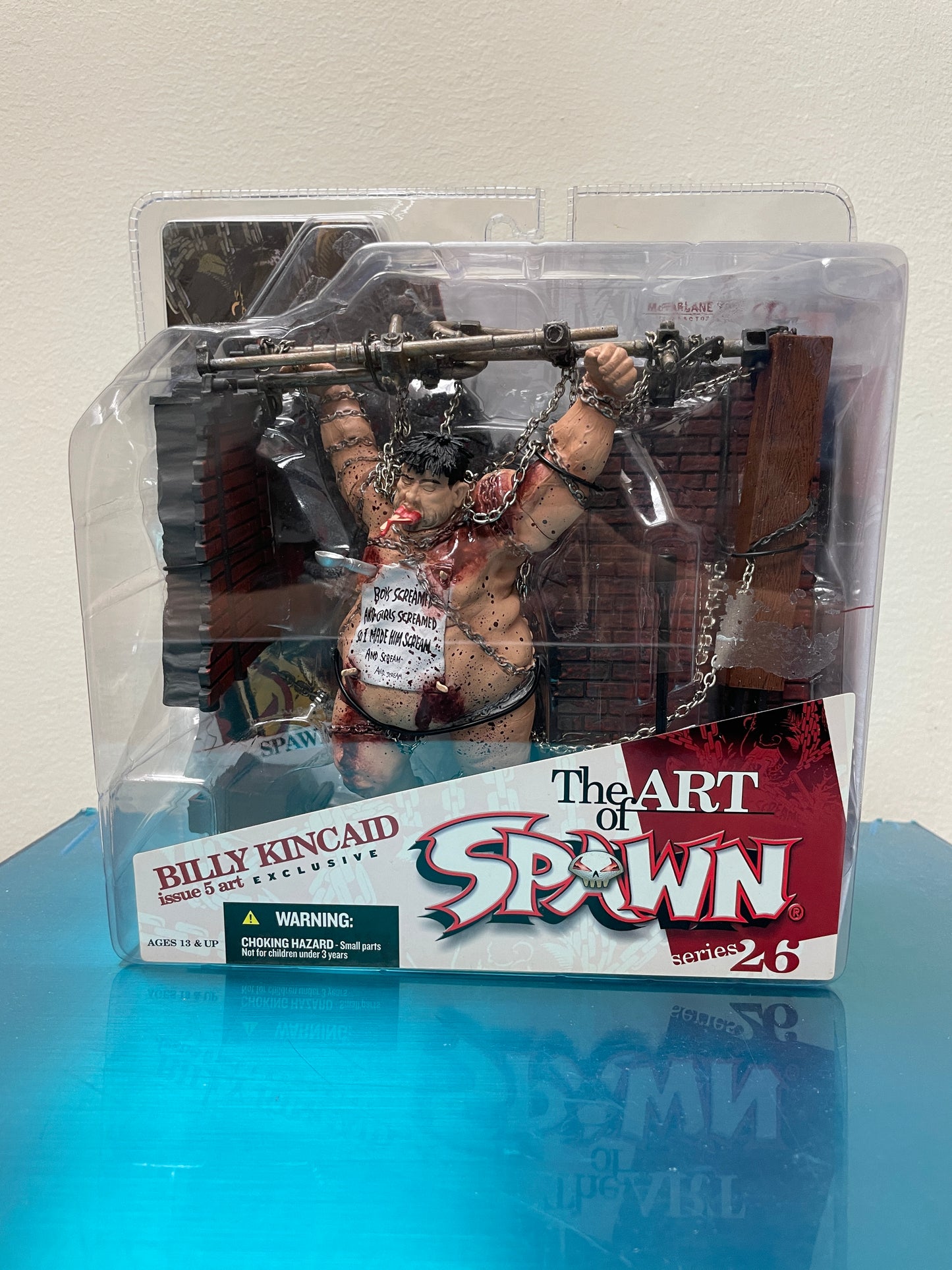 McFarlane Toys The Art of Spawn Series 26 Billy Kincaid Issue 5 Art Exclusive