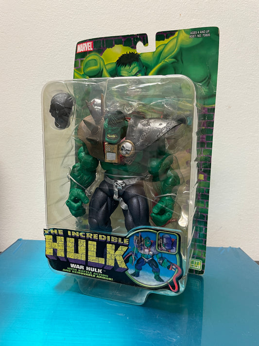 The Incredible Hulk War Hulk with Battle Action and Removable Armor (Box Damage)