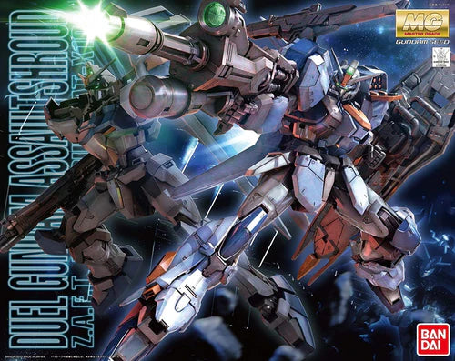 MG Gundam Seed Duel Gundam Assaultshroud Z.A.F.T. Mobile Suit GAT-X102 1/100
