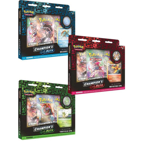 Pokemon Trading Card Game: Champion's Path Pin Collection Set 1