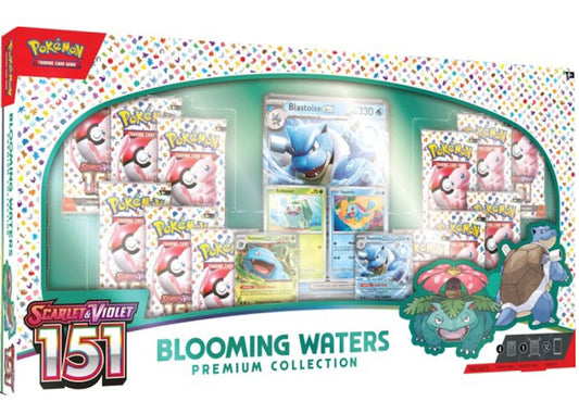 Pokemon Scarlet & Violet 151 Blooming Waters Premium Collection Box