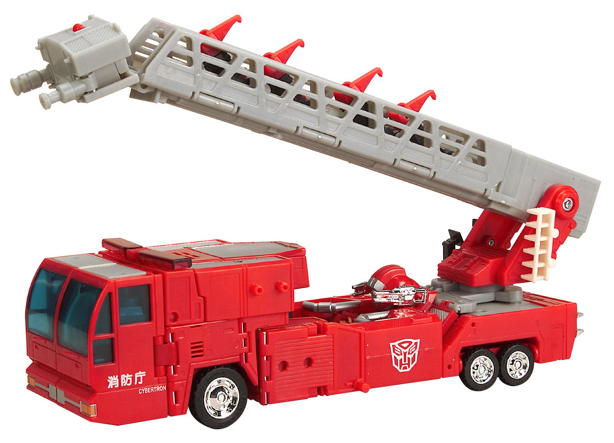 Transformers Robots in Disguise Optimus Prime Fire Truck 2001