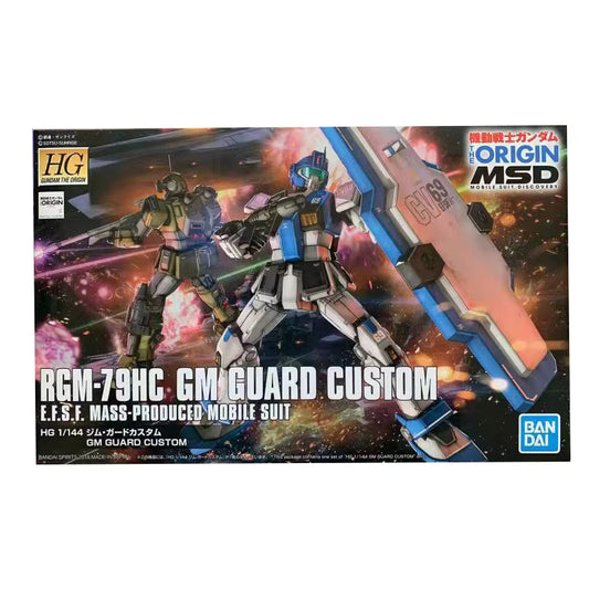 HG Gundam The Origin MSD RGM-79HC GM Guard Custom 1/144