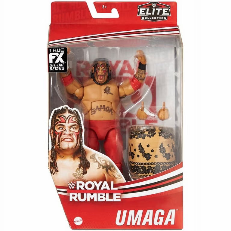 WWE Elite Royal Rumble Umaga (Box Damaged)