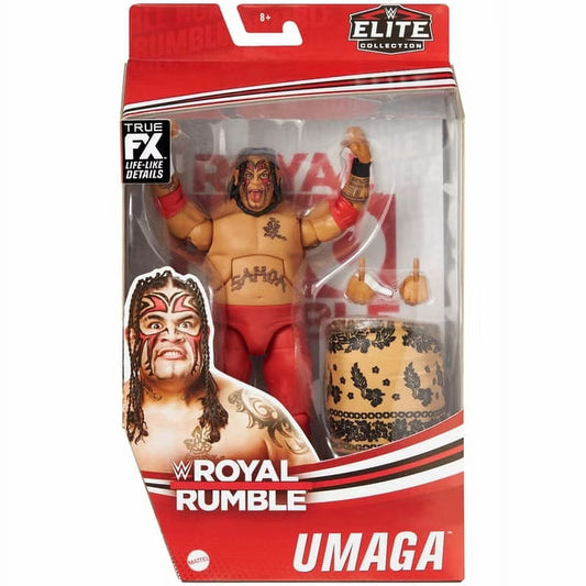 WWE Elite Royal Rumble Umaga (Box Damaged)