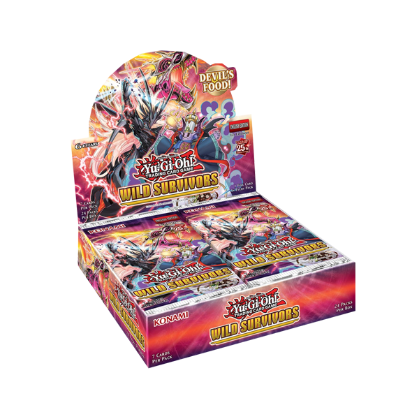 Yugioh Wild Survivors Box 1st Edition