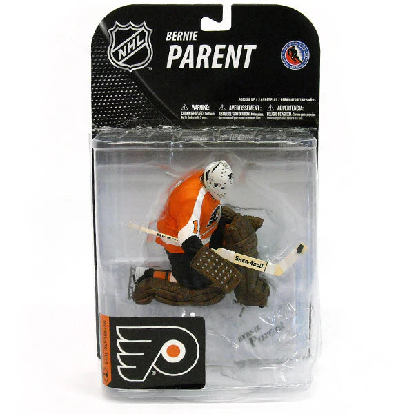 McFarlane NHL Series 19 Bernie Parent Philidelphia Flyers