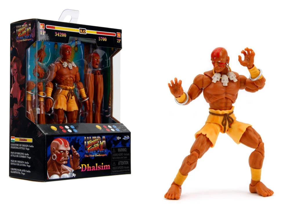 Ultra Street Fighter II: The Final Challengers Dhalsim 1/12 Scale Action Figure