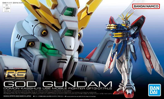 Bandai G-Gundam GOD GUNDAM RG 1/144 Model Kit