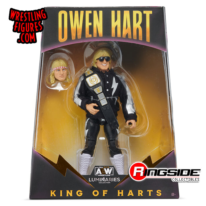 AEW Luminaries Collection King of Harts Owen Hart
