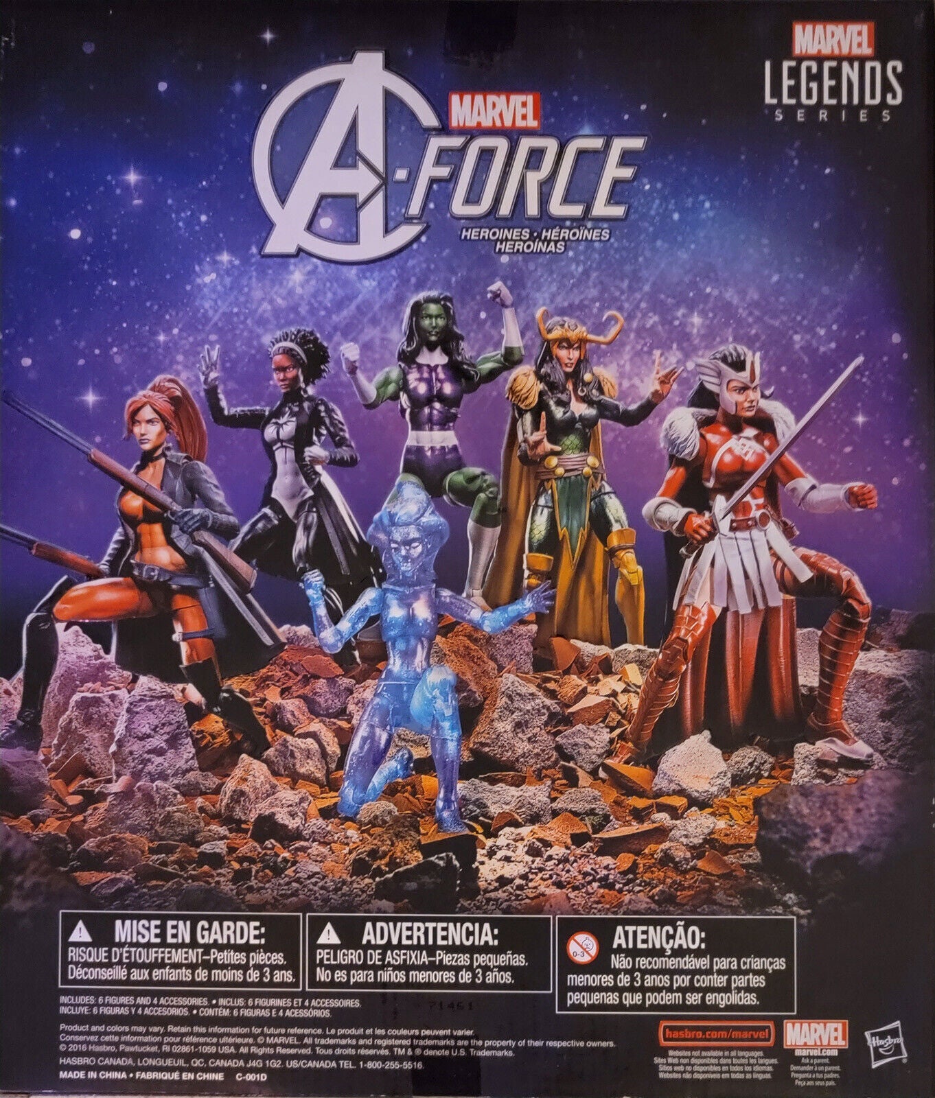 Marvel Legends A-Force Box Set
