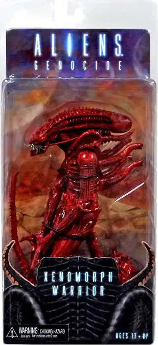 NECA Aliens Genocide Red Xenomorph Warrior