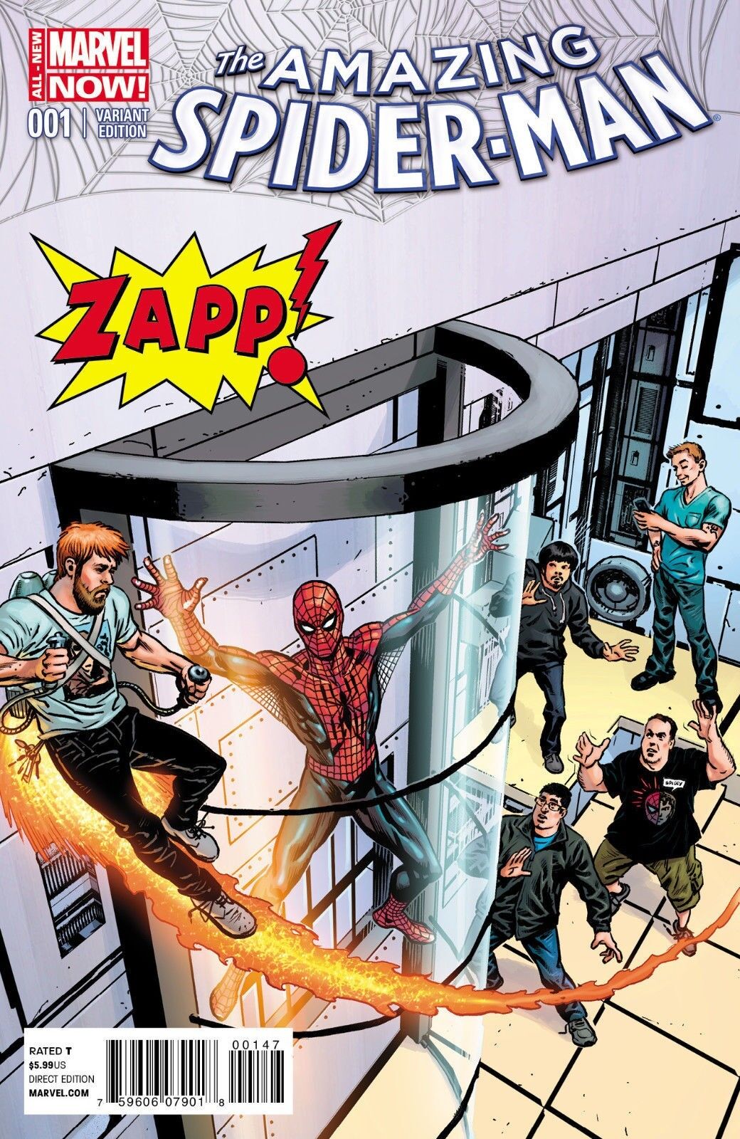 Amazing Spider-Man Vol.3 #1 Zapp Comics Exclusive Variant