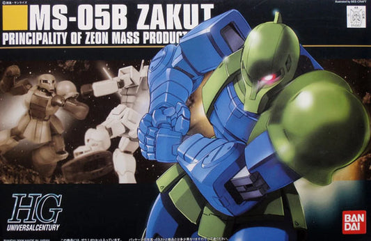 Bandai HGUC 1/144 HGUC MS-05B Zaku I (Mobile Suit Gundam)