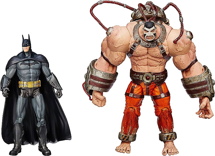 DC Collectibles Batman Arkham Asylum Batman vs Bane 2 Pack