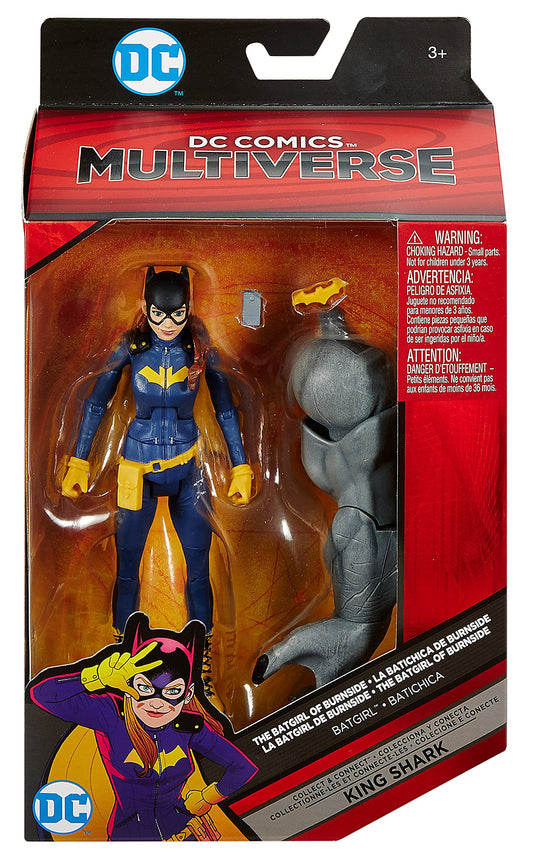 DC Multiverse The Batgirl of Burnside King Shark Collect & Connect
