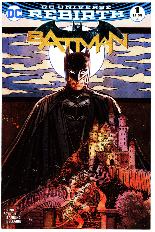 Batman #1 (2016 Rebirth) Zapp Comics Exclusive Variant