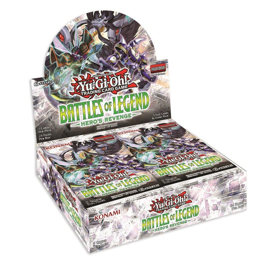 YuGiOh Battles of Legend Heroes Revenge Booster Box [1st Edition]