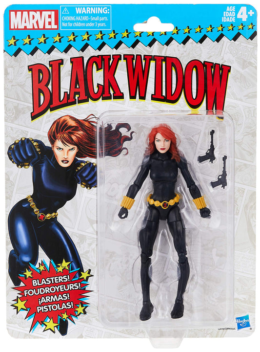 Marvel Legends Retro Card Black Widow