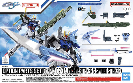 Gundam Seed Option Parts Set Gunpla 02 (Launcher Striker & Sword Striker)