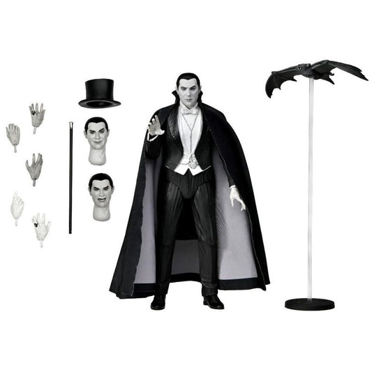 NECA Universal Monsters Ultimate Count Dracula (Black and White)