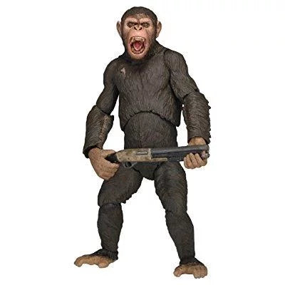 NECA Dawn of the Planet of the Apes Caesar with Gun