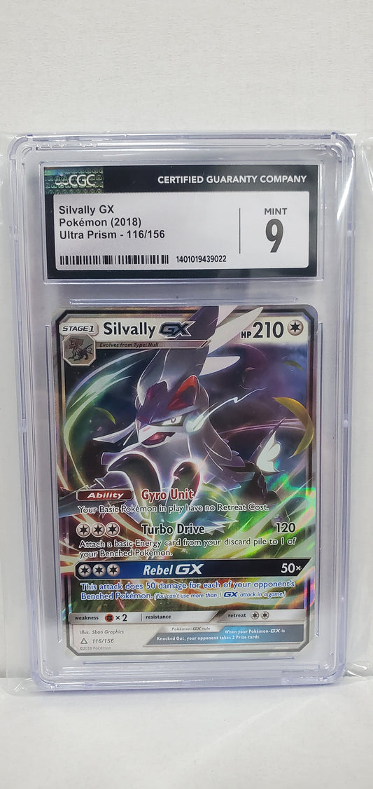 Pokemon Silvally GX 116/156 CGC 9