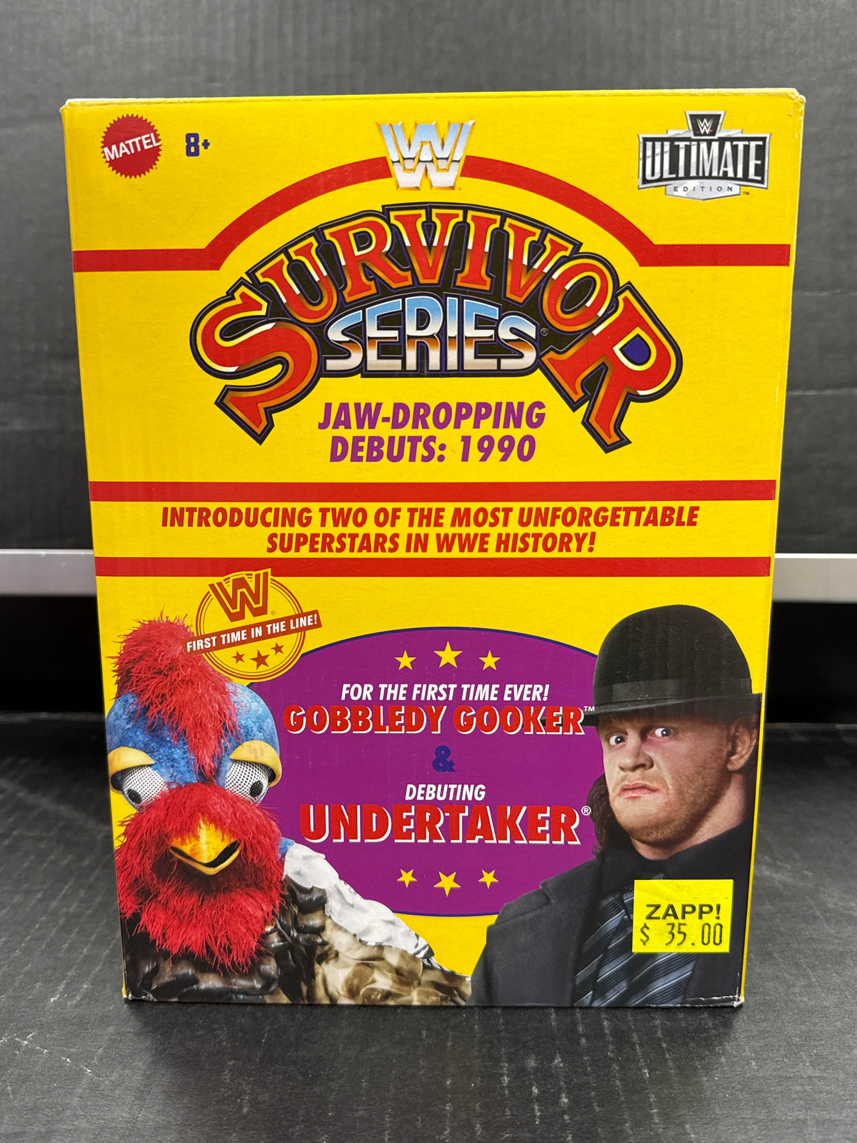 WWE Ultimate Edition Survivor Series Gobbledy Gooker & Undertaker (Open Box/Complete)