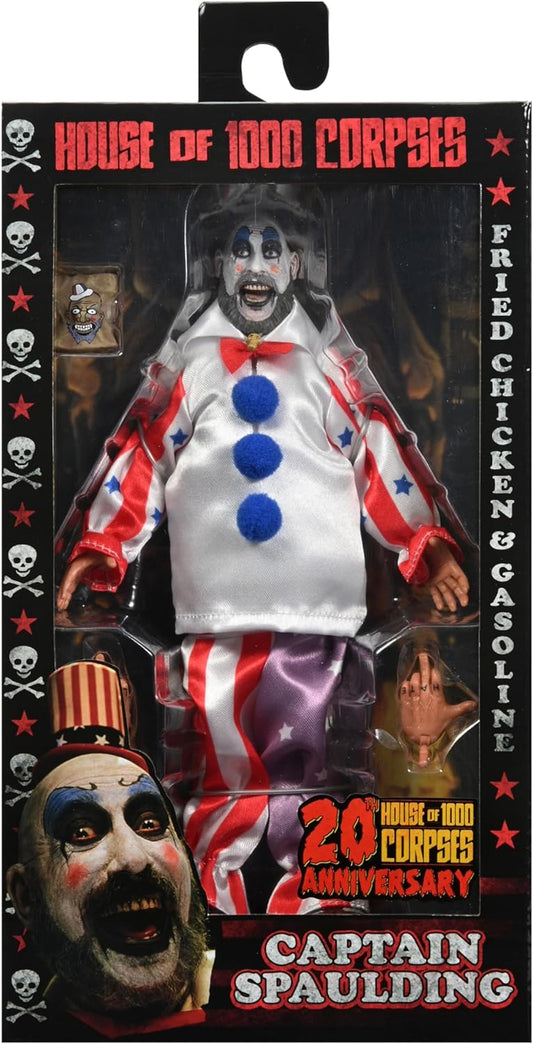 NECA House of 1000 Corpses Captain Spaulding Clothed Figure