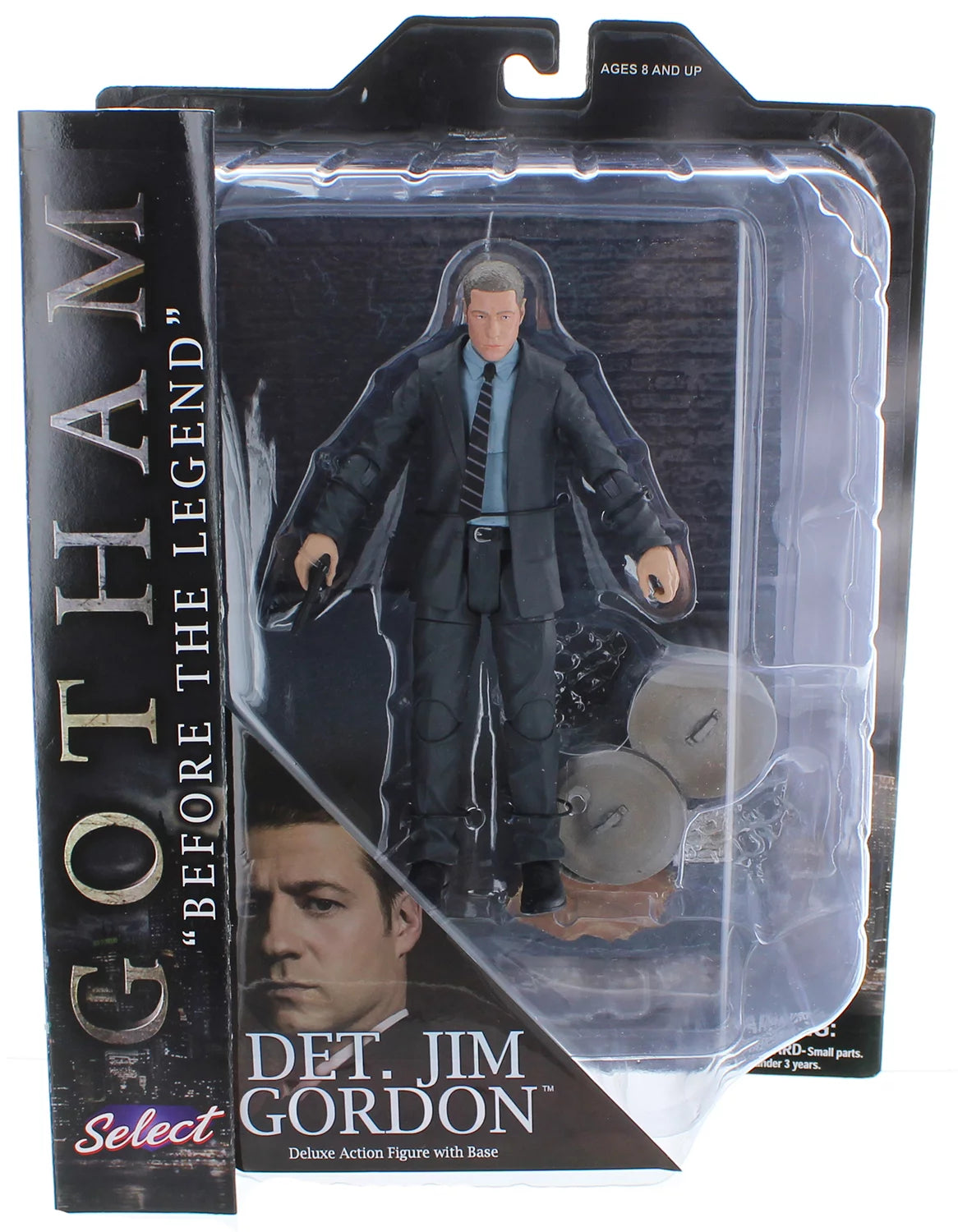 Diamond Select Toys Gotham "Before the Legend" Det. Jim Gordon *Non-Mint Box*