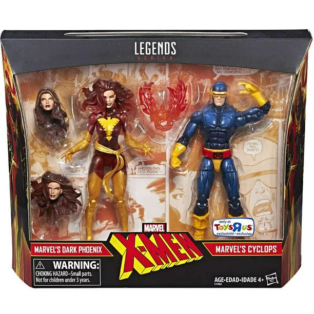 Marvel Legends X-Men Dark Phoenix and Cyclops 2 Pack Toys R Us Exclusive