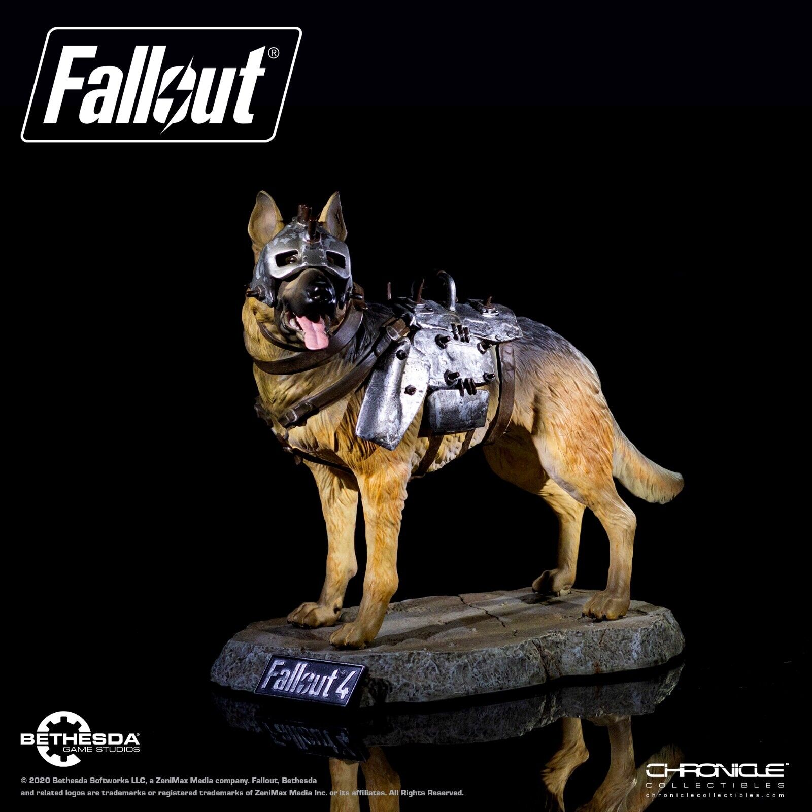 Fallout 4 Dogmeat Statue Open Box Zapp Comics fallout-4-dogmeat-statue-open-box-zapp-comics