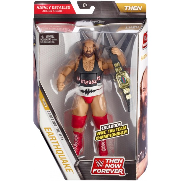 WWE Elite Collection Flashback Then/Now/Forever Earthquake
