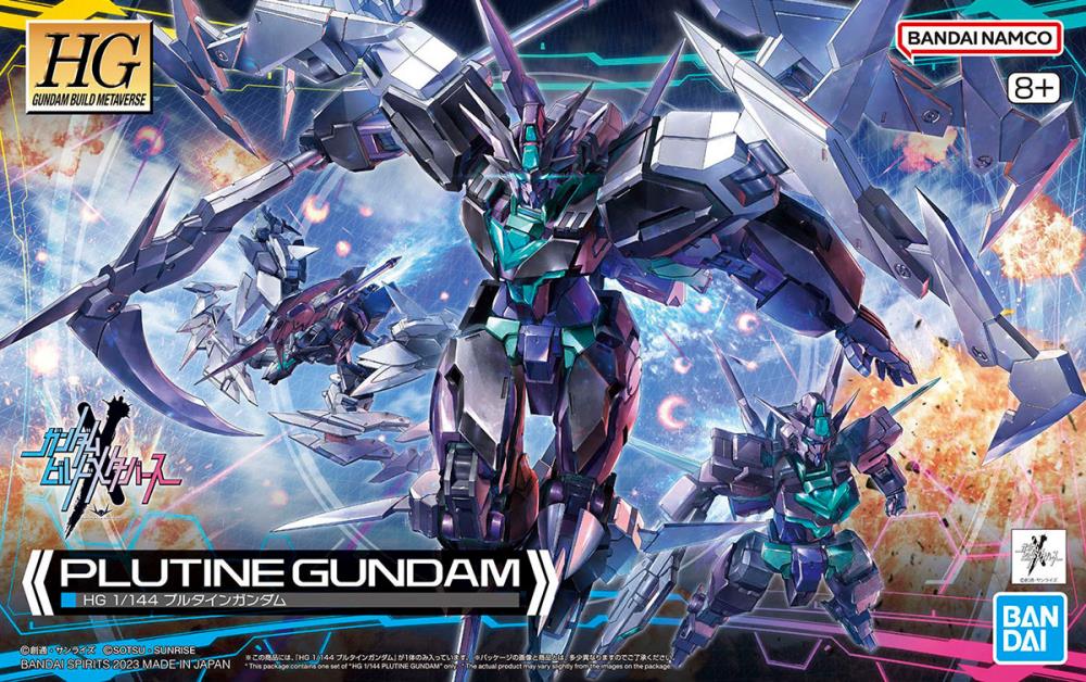Bandai HG Gundam Build Metaverse Plutine Gundam 1/144