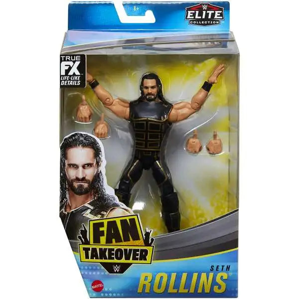 WWE Elite Fan Takeover Seth Rollins (Box Damaged)