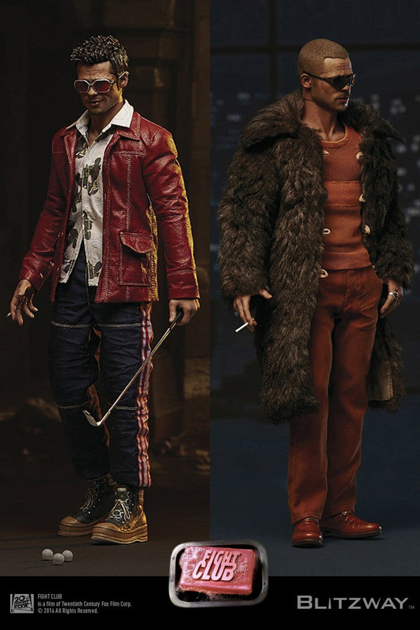 Blitzway 1/6 Scale Fight Club Tyler Durden Special 2 Pack with Exclusive Bathrobe