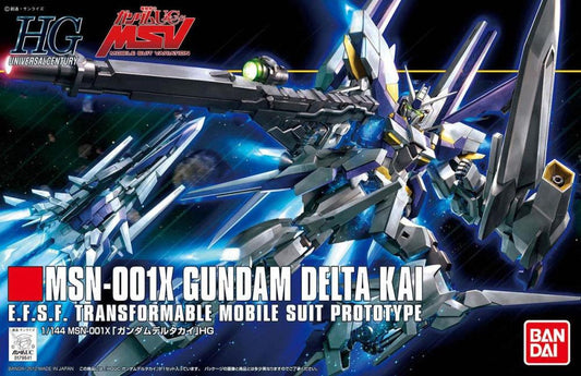 Bandai Hobby Gundam HGUC #148 MSN-001X Delta Kai HG 1/144 Model Kit