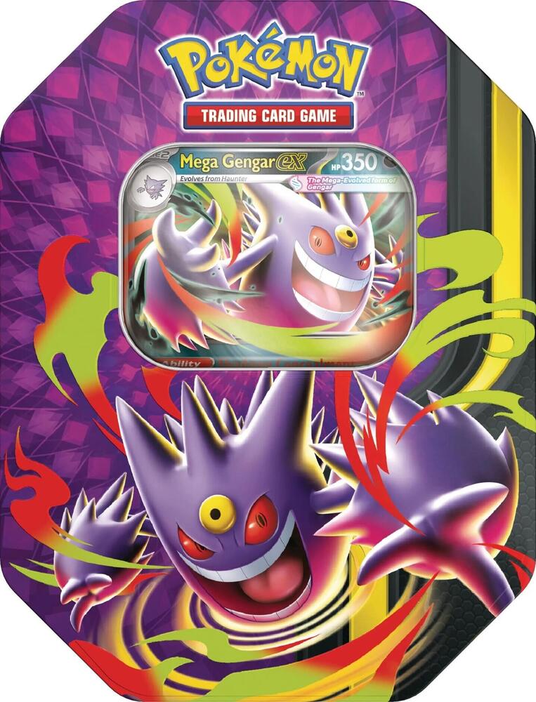 Pokemon 2026 Summer Tin (Mega Gengar ex)