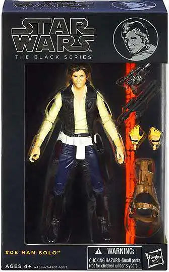 Star Wars Black Series Han Solo #08 (Orange Line)