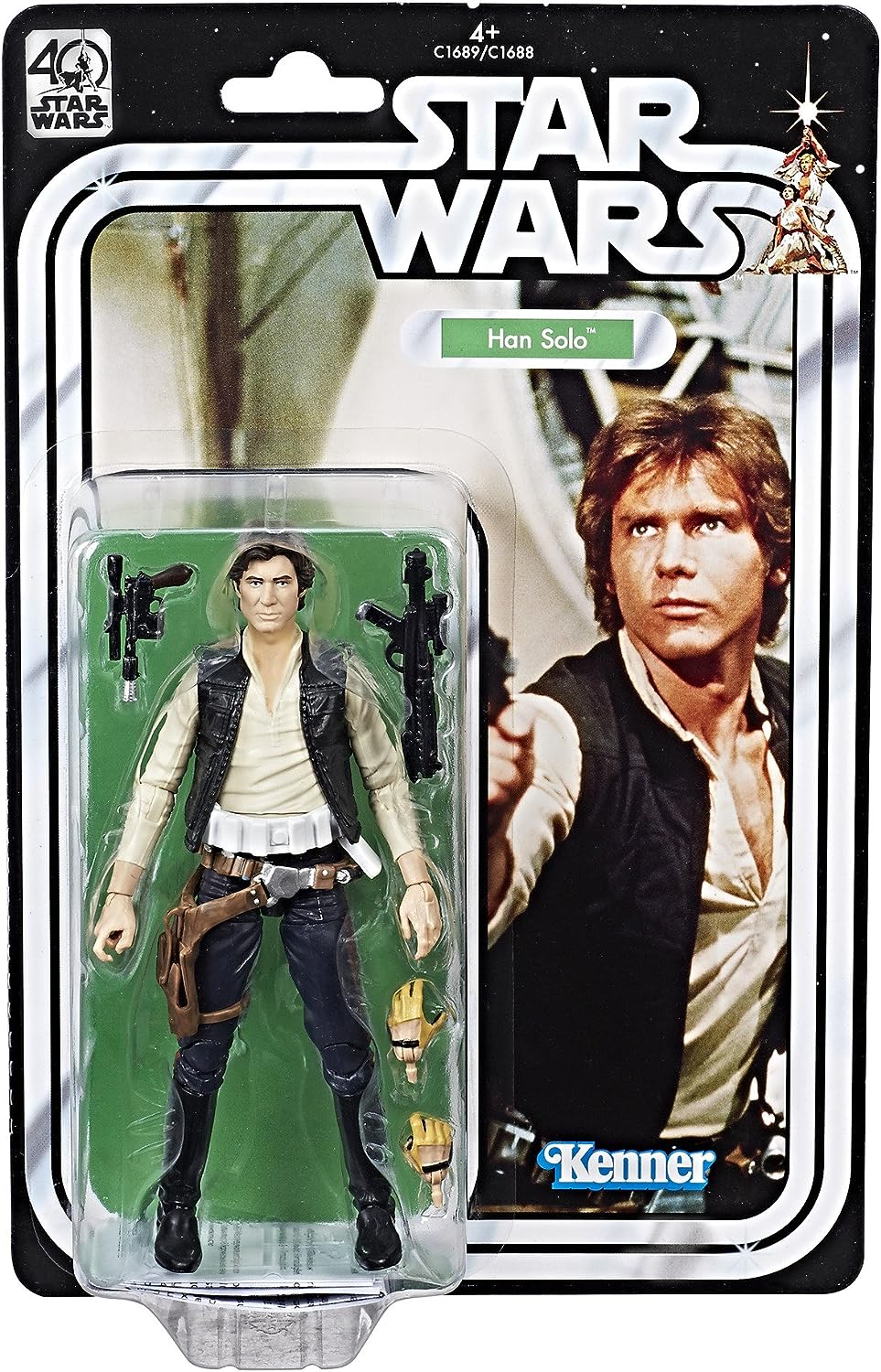 Star Wars Black Series 6 inch Han Solo 40th Anniversary