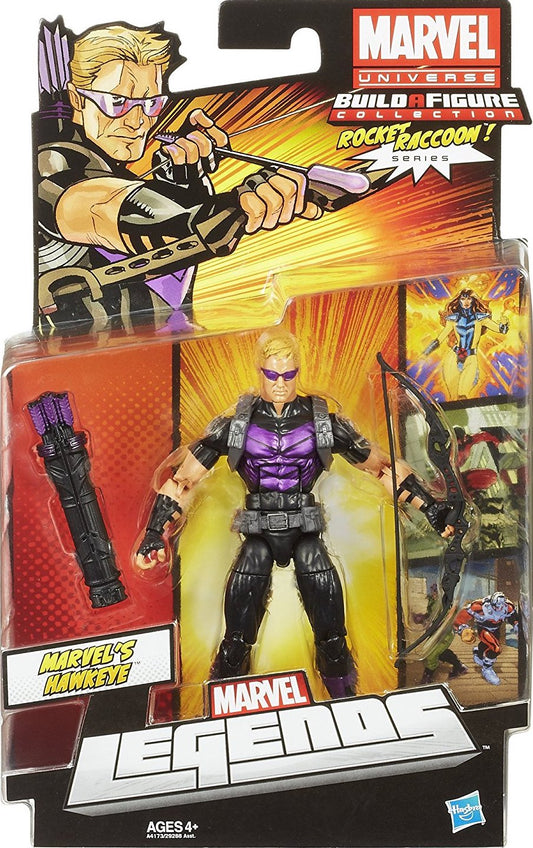 Marvel Legends Rocket Raccoon BAF Hawkeye 2012